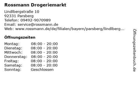 parsberg öffnungszeiten.